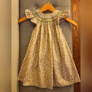 Vintage Rosalina Collection flower Easter dress for girls 24 months